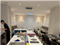 dining room and bar